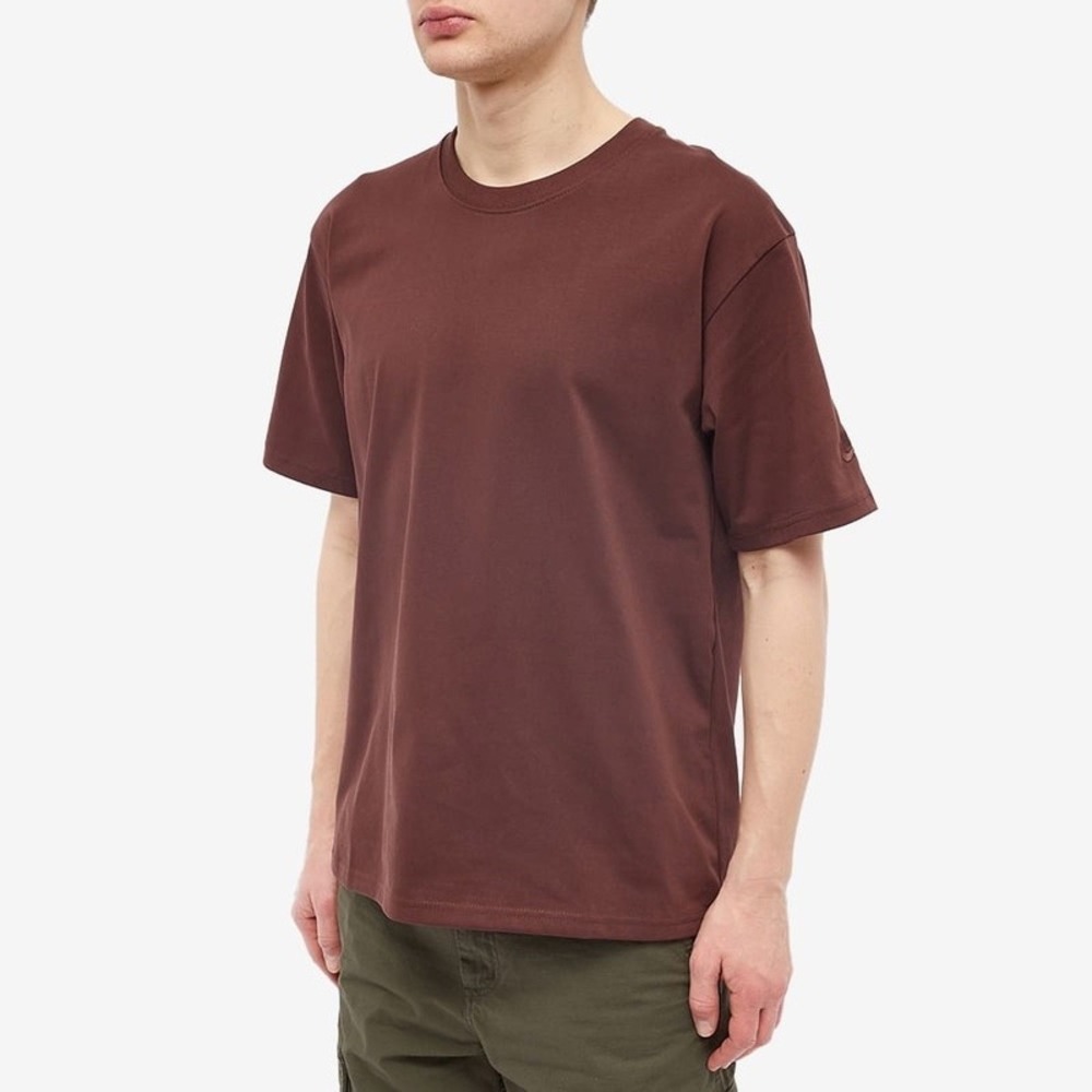 Nike Tech Pack Dri-FIT Brown Short Sleeve T-Shirt Mens Large FB7527-217